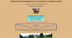 Desktop Screenshot of colonie-la-ruche.com